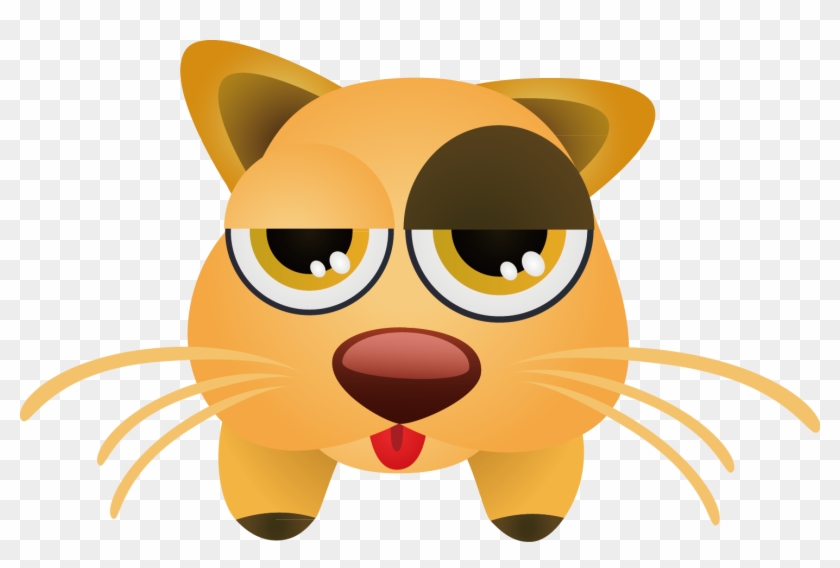 Cat Dog Drawing Euclidean Vector - Modelce Sevimli Kedi Priz Sticker #1242429