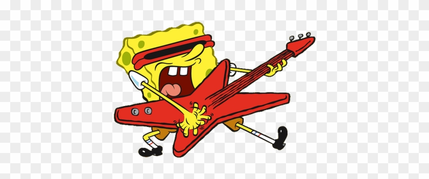 Spongebob Rock N Roll - Sponge Bob Square Pants #1242559