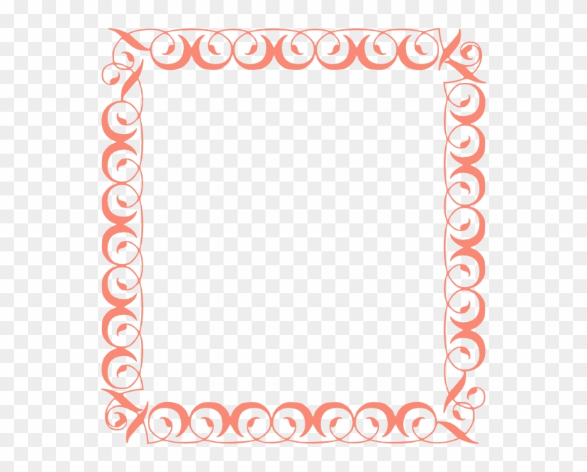 Coral Clipart Wedding - Green Borders And Frames #1242608