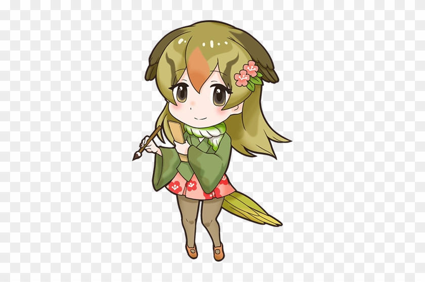 Japanese Bush Warbler - Cartoon #1242888
