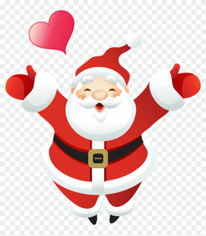 Vector Santa Claus Clipart - Imagenes De Papa Noel Animadas #1242972
