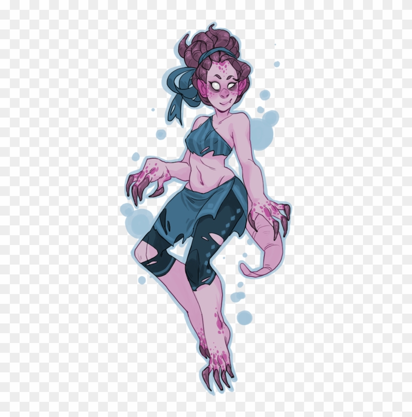 Caecelia Is An Lake Monster/eel Girl - Eel Girl #1243046