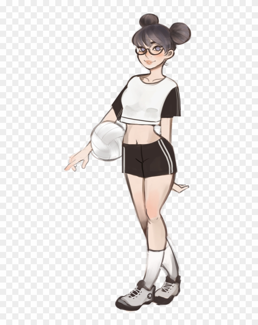 Pcatchu Volleyball Girl - Illustration #1243351
