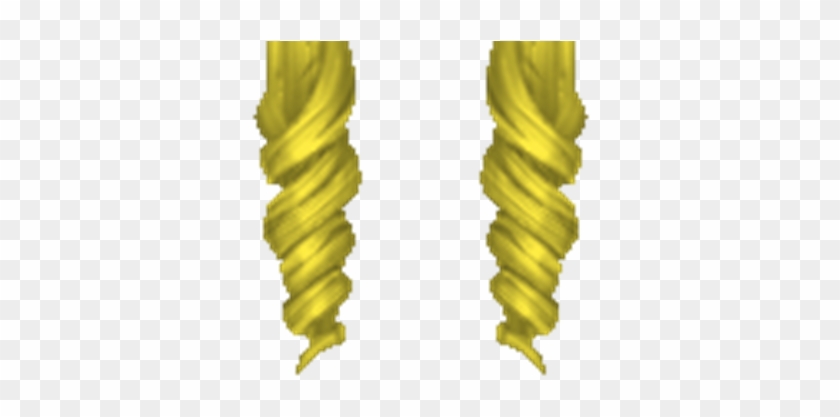 Curly Blonde Hair - Roblox Hair T Shirt Yellow #1244075