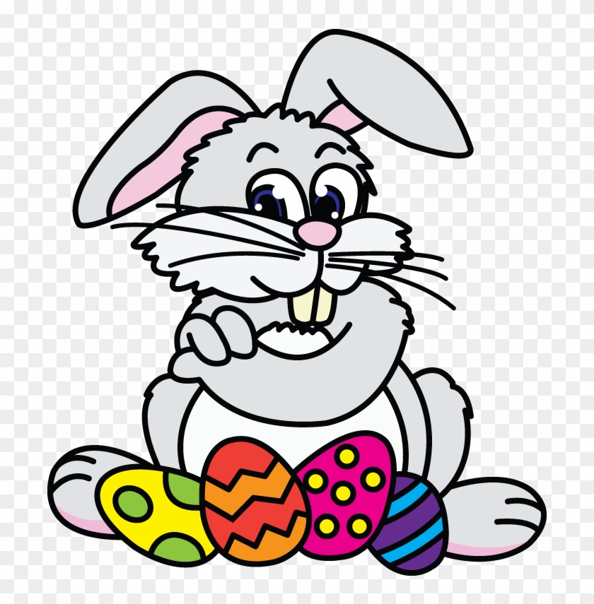 How To Draw Easter Bunny Step By Step Step - Drawings Of Easter Bunny #1244232