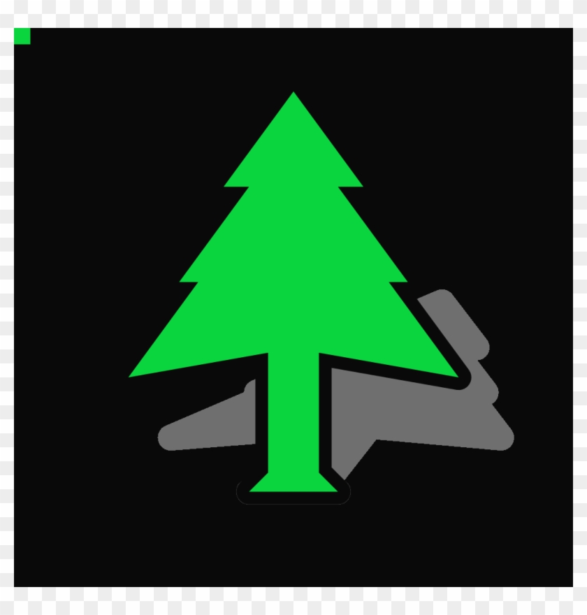 Map Symbol Park 02 Tree Map Key Clipart - ตัด กระดาษ เป็น ต้น คริสต์มาส #1244240