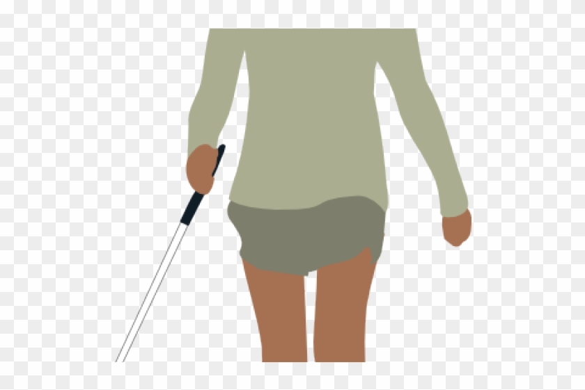 Blinds Clipart Blind Woman - Discapacidad Visual #1244385