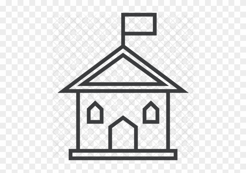 Government Icon - Imagen De Un Colegio Para Dibujar #1244477