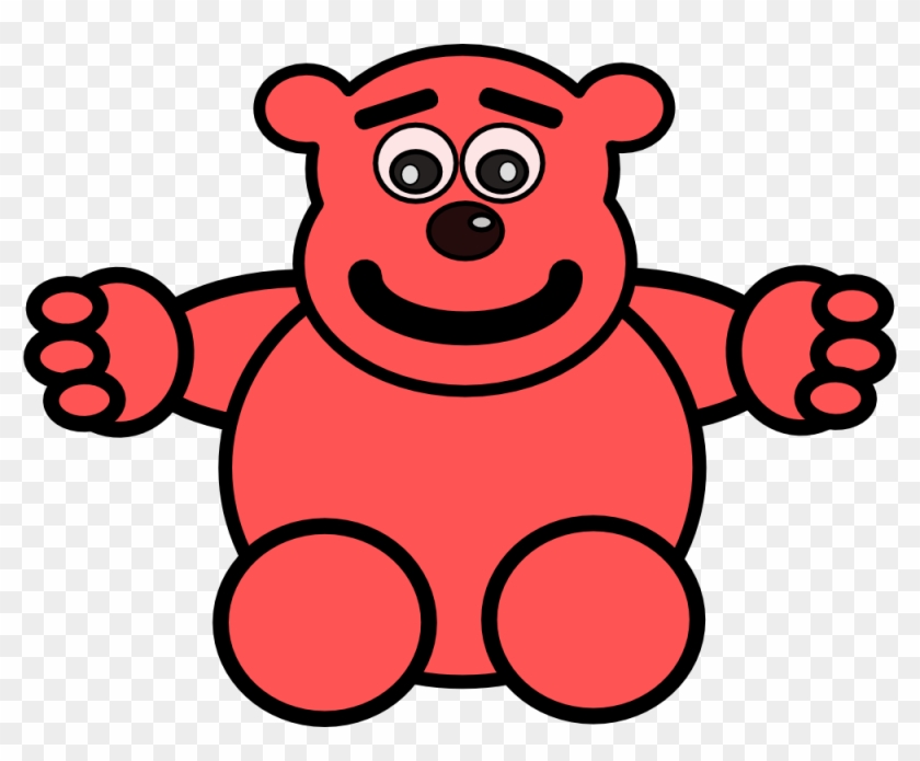 Mess With This Bear - Custom Red Teddy Bear Shower Curtain #1244613