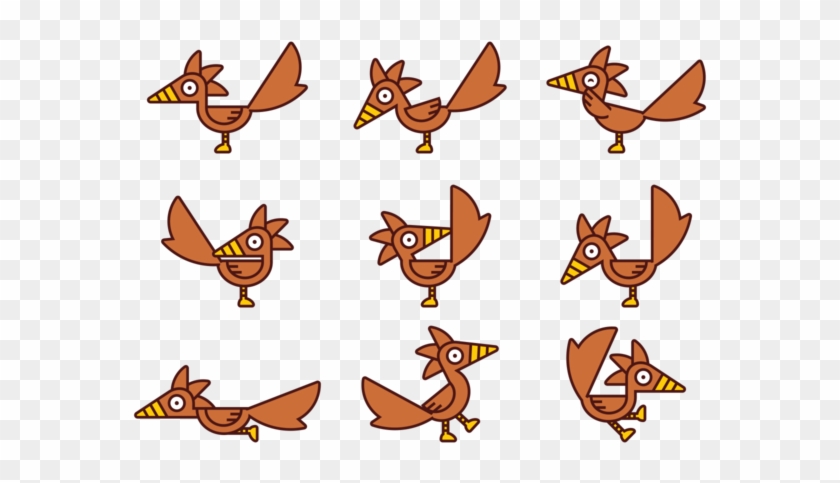 Roadrunner Cartoon Vectors - Cartoon #1244828