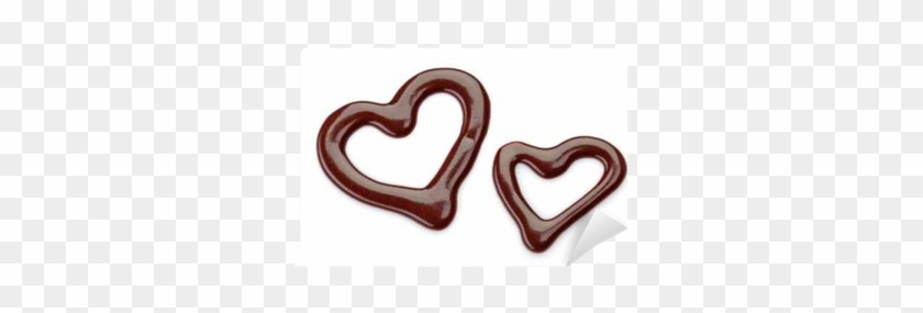 Italian Bed Linen Duvet Cover Set Chocolate Hearts #1244957