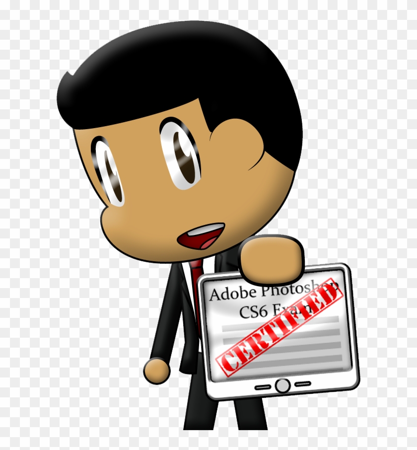 Adobe Photoshop Cs6 Certified By Nosh59 - Cartoon #1244976