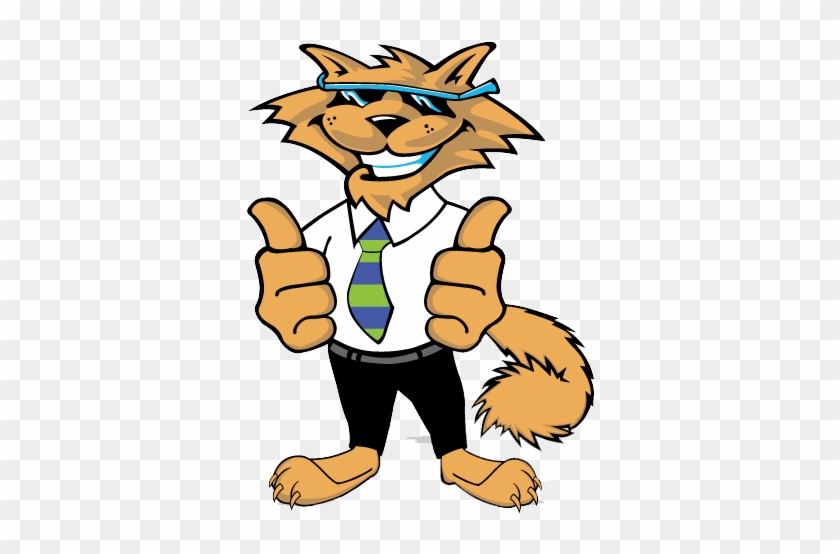 Cool Cat Thumbs Up - Cat #1245212