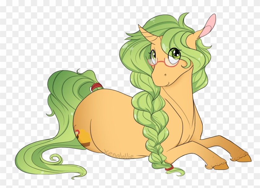 Xenalollie, Female, Glasses, Mare, Oc, Oc - Cartoon #1245404