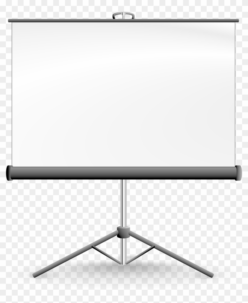 Big Image - Projector Screen Png Vector #1245607