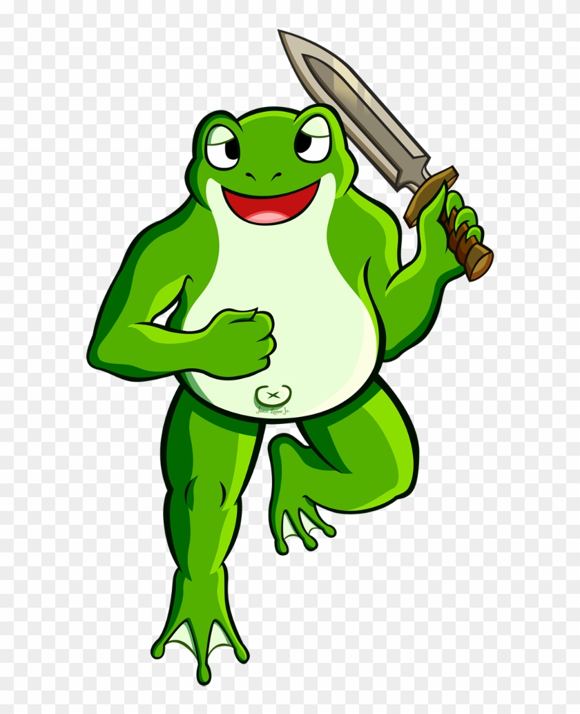 Frog Squire Concept Art - Frog With A Shield #1246261