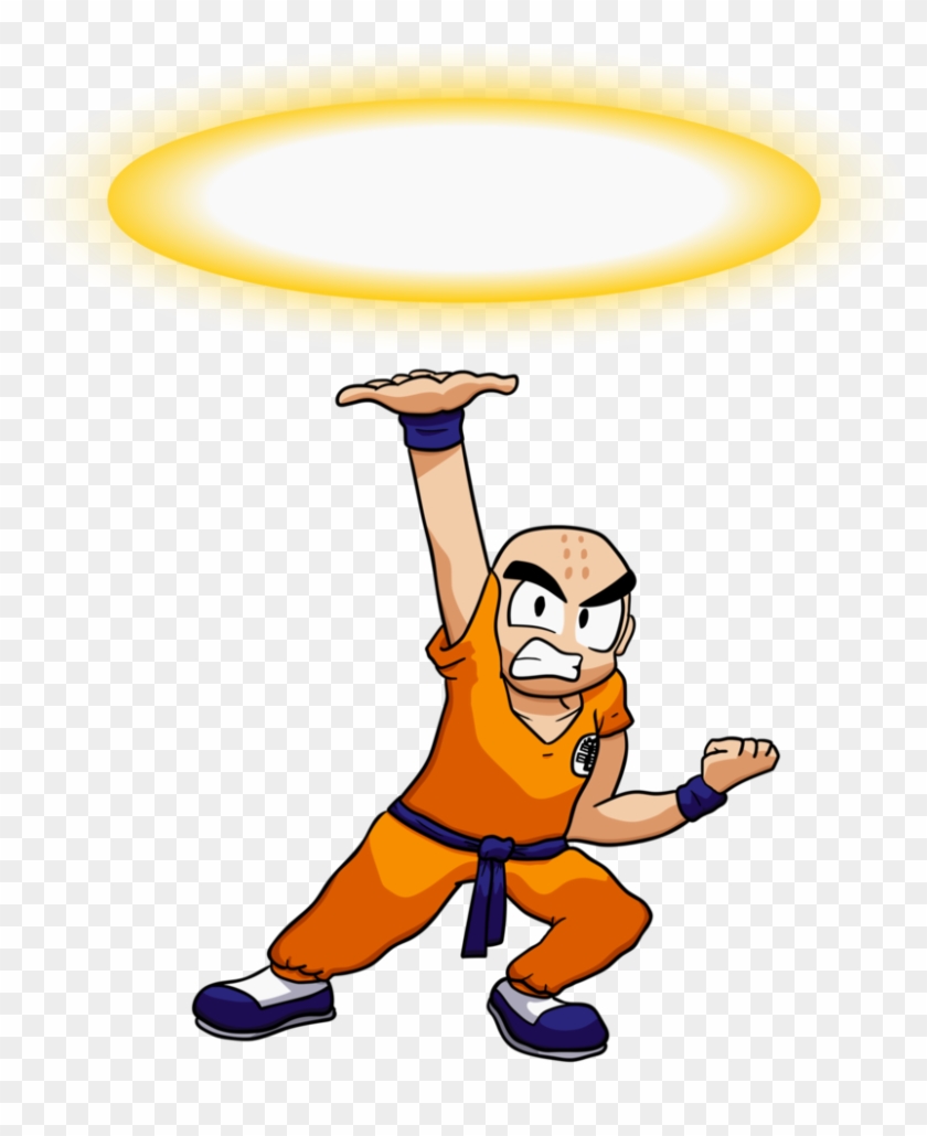 Destructo Disc By Spizzlelep - Krillin Destructo Disk Png #1246411
