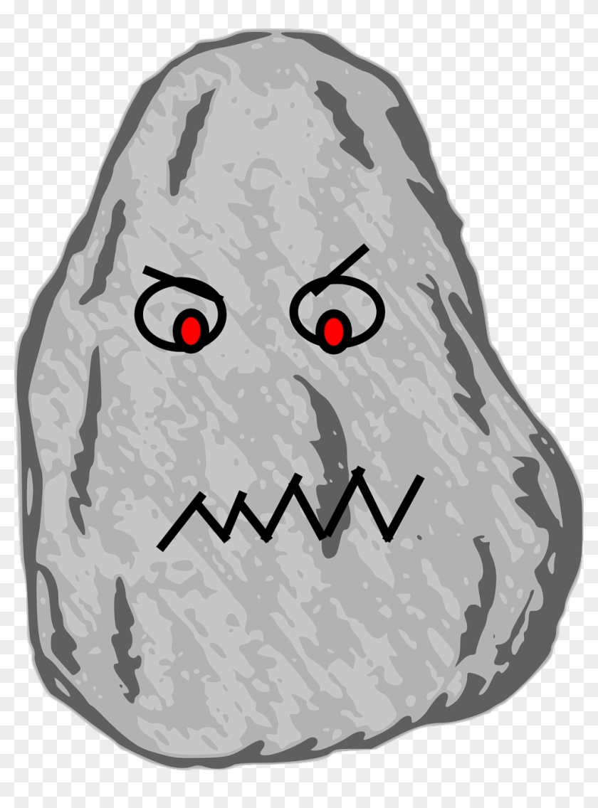 Pet Rock - Rock Clip Art Free #1246428