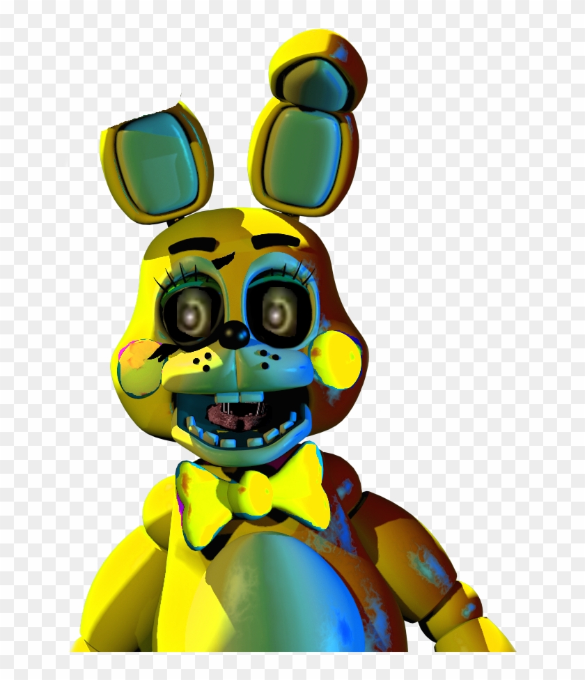 Toy Springtrap By Robrichwolf - Fnaf 3 Toy Springtrap #1246532