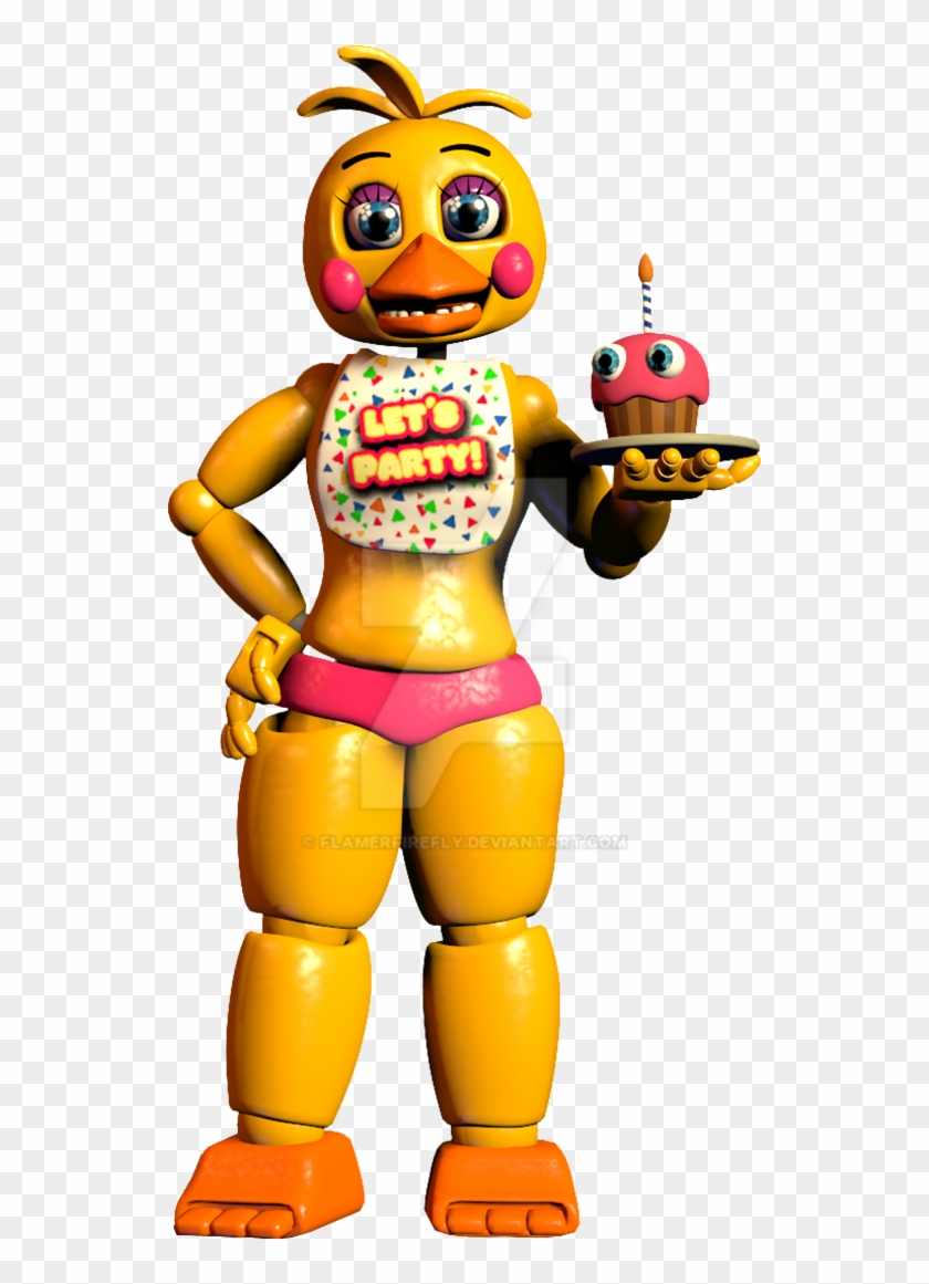 Toy Chica By Flamerfirefly Toy Chica By Flamerfirefly - Toy #1246630