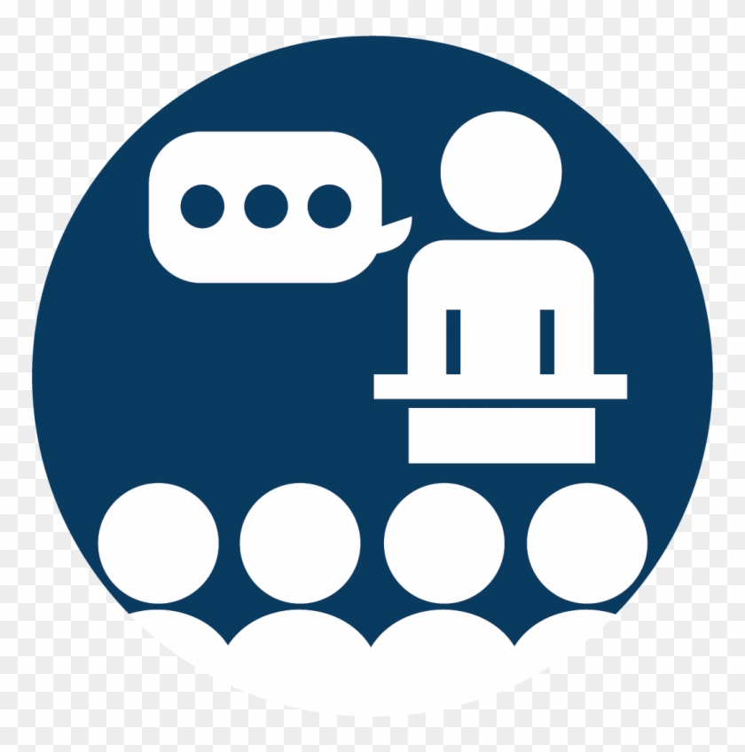 General Awareness Icon That Features A Person Speaking - Public Awareness Icon #1246673