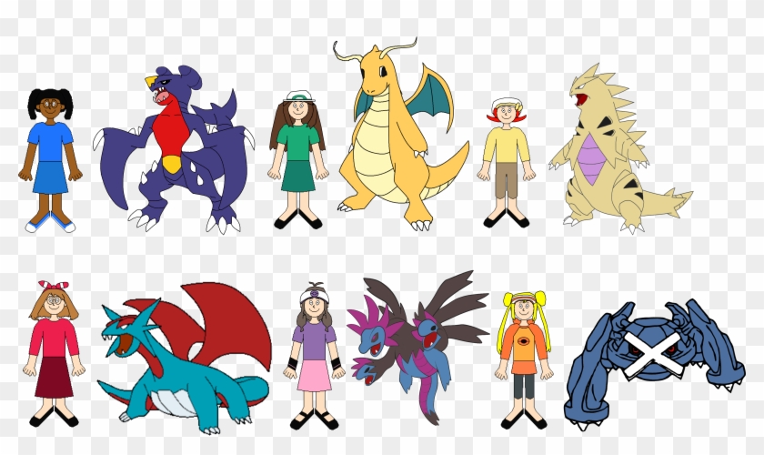 Brendyflatsmjff Nuzlocke Girls And Their Pseudo-legendary - Sazandora Pokemon #1247296
