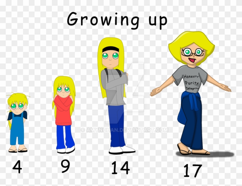 Stages Of My Life By Amynchan - Cartoon #1247626