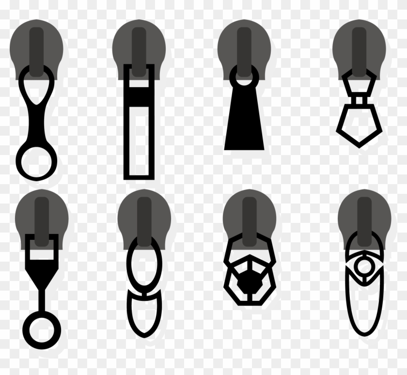 Zipper Euclidean Vector - Zipper Pull Vector #1247777