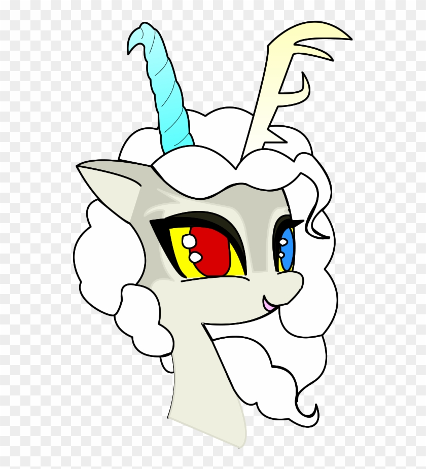 If Pinkie Pie And Discord Had A Kid By Ipinkaminapie - Cartoon #1248087