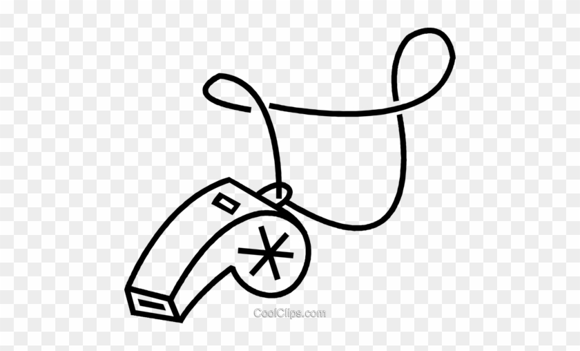 Whistle Royalty Free Vector Clip Art Illustration Vc037355 - Whistle Clip Art #1248104