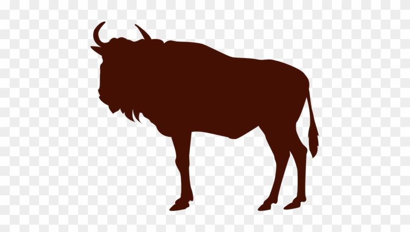 Buffalo Svg - Silueta De Bufalo Png #1248670