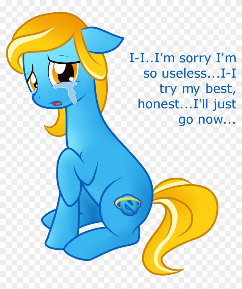 Aww Poor Ie Pony My Little Pony Friendship - Cartoon #1249442