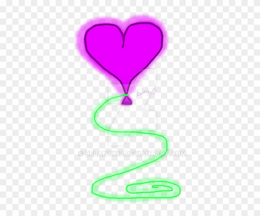 Grape Glow Heart By Tech-x13 - Heart #1249809