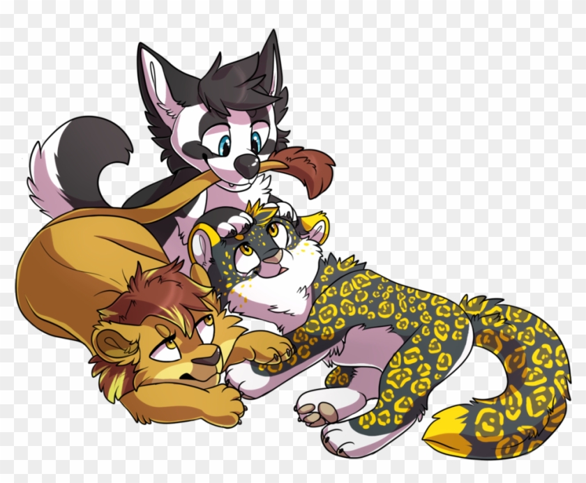Cats Dog By Reinfoxy Cats Dog By Reinfoxy - Cartoon #1249973