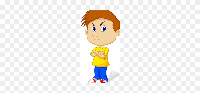 Angry Boy Cartoon #1250028
