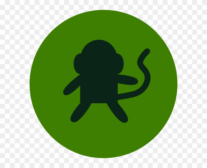 How To Set Use Monkey In Circle Icon Png - Monkey #1250039