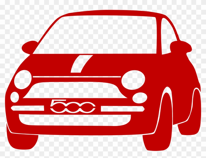 Fiat 500 Png Clipart - Bil #1250662