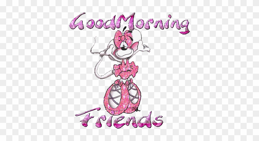 Free Animated Good Morning Friends - Cartoon #1250766
