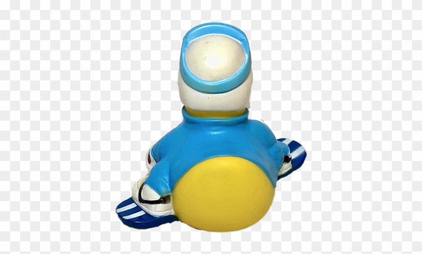 Snowboarder Rubber Duck - Baby Toys #1250922