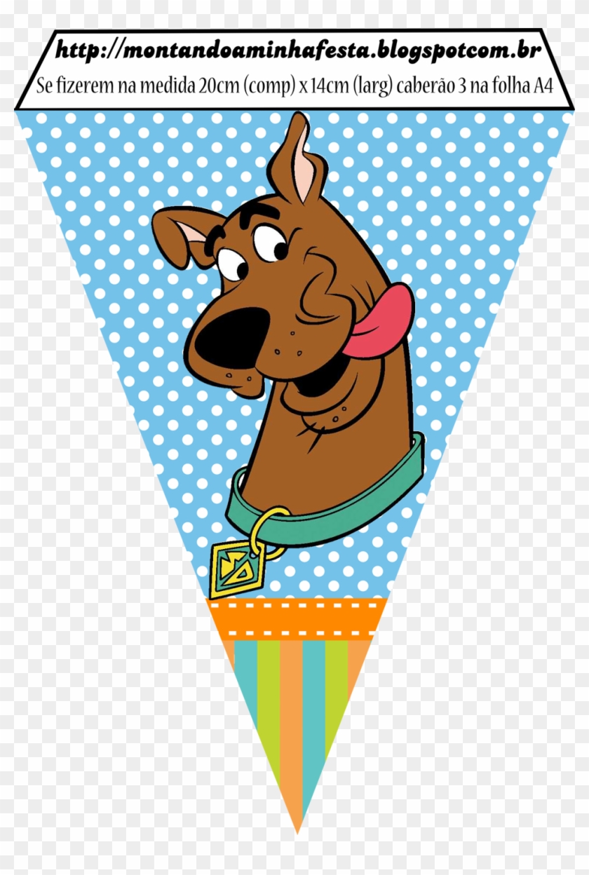 Bandeirola1 986×1,419 Pixels - Scooby Doo Cartoon Customized Mice Pad Rectangle Comfortable #1251669