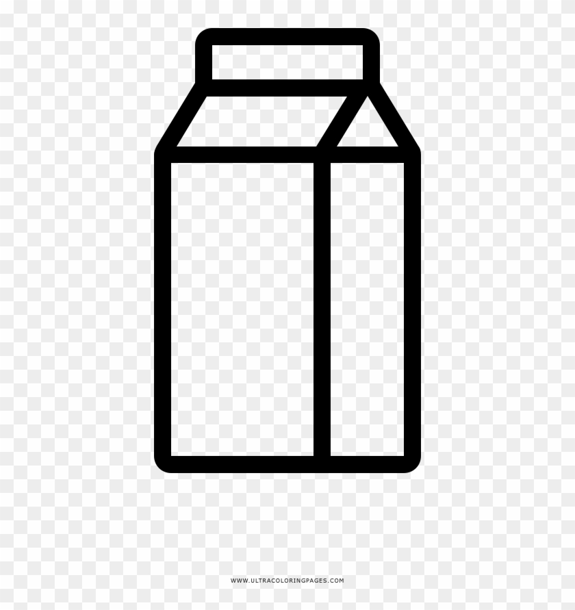 Milk Coloring Page - Carton De Leche Para Colorear #1251875