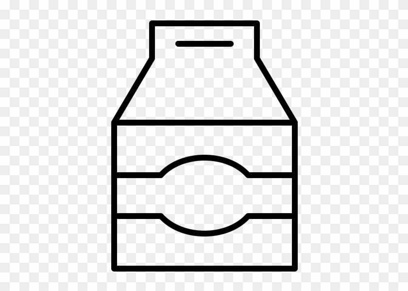 Milk Carton Rubber Stamp - Carton De Leche Para Colorear #1251877