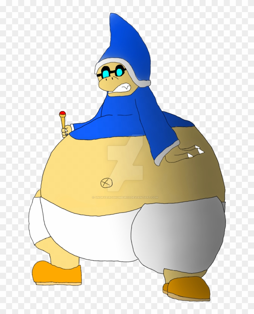 Magikoopa's/kamek's Fat Ass Spell By 4ngryb1rd5numb3r10 - Kamek Magikoopa #1252409