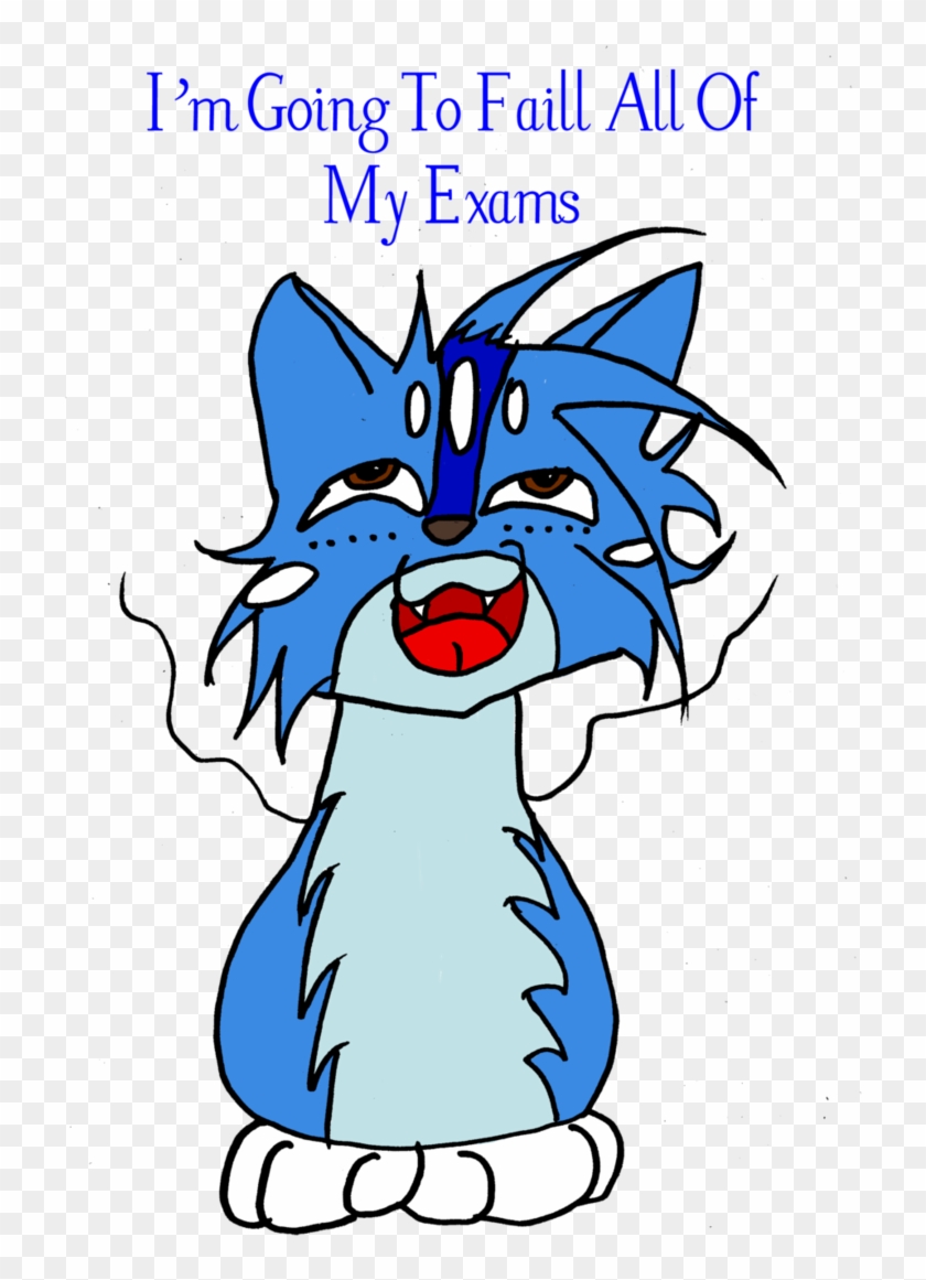 I'm Going To Fail All Of My Exams By Beanieneko - Cartoon #1252412