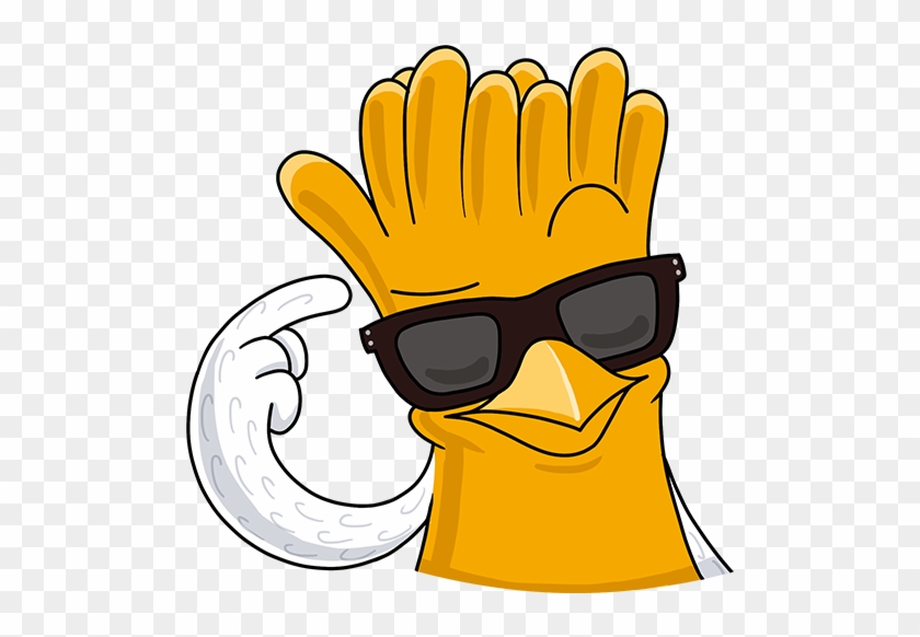 Sticker Vk Glasses Clip Art - Стикеры Чикен Фри #1252551