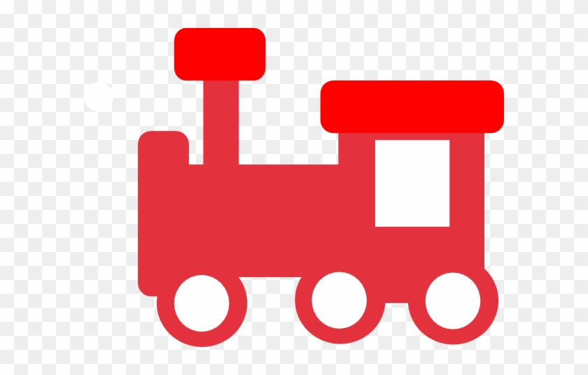 Red Train Mutted Clip Art At Clker - Red Clip Art #1252626