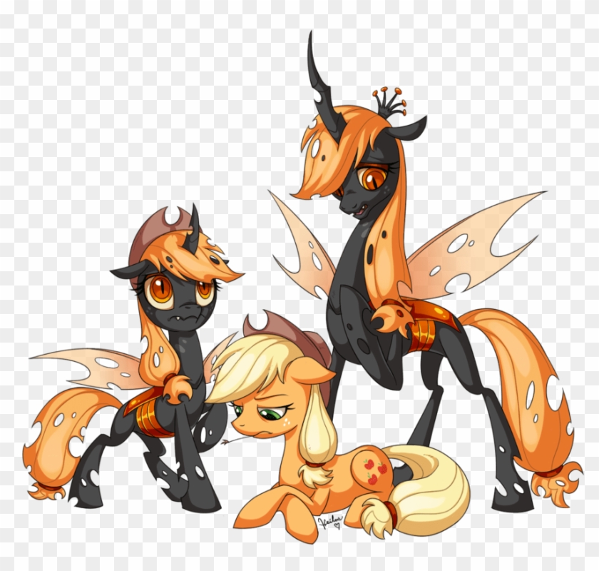 Applejack As A Changeling #1252964