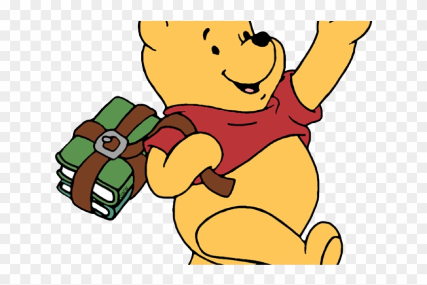 Winnie The Pooh Clipart School - Clip Art #1253231