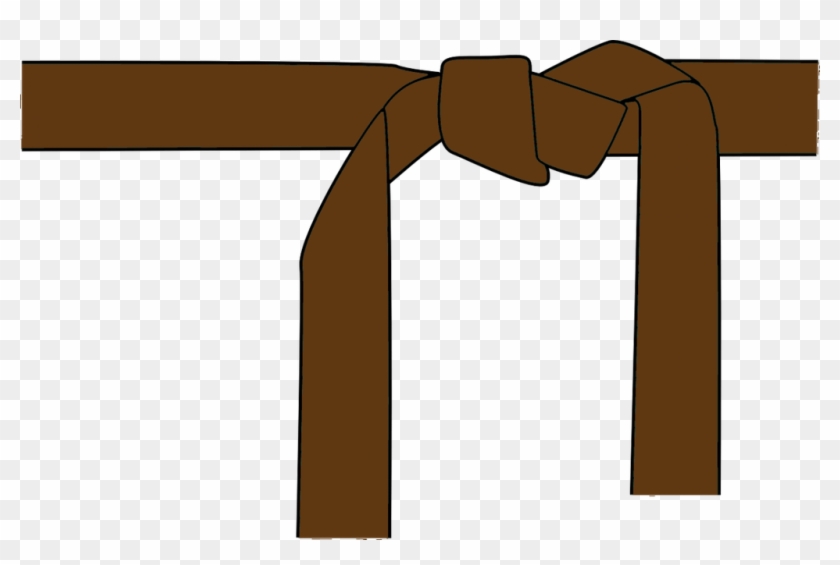 Advertisement Clipart Computer Software Engineer - Cartoon Karate Belt #1253433