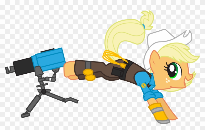 Applejack Engineer By Smashinator Applejack Engineer - Tf2 Applejack Engineer #1253442